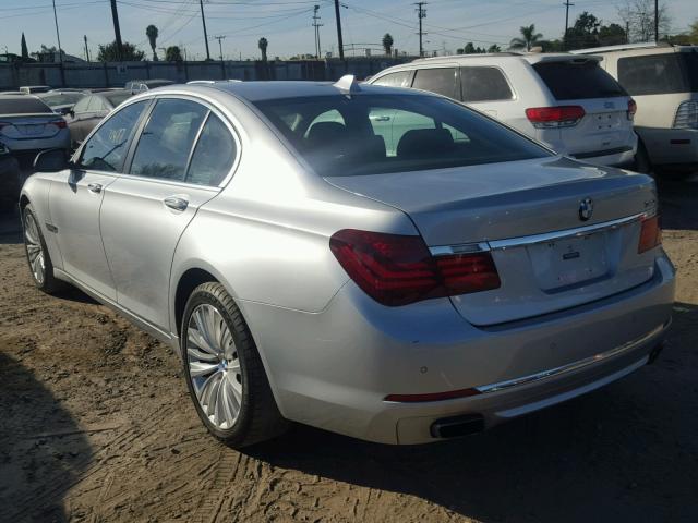 WBAYA6C53FGK16612 - 2015 BMW 740 I SILVER photo 3