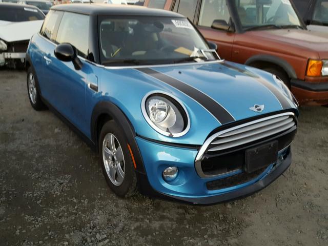 WMWXM5C52FT941221 - 2015 MINI COOPER BLUE photo 1