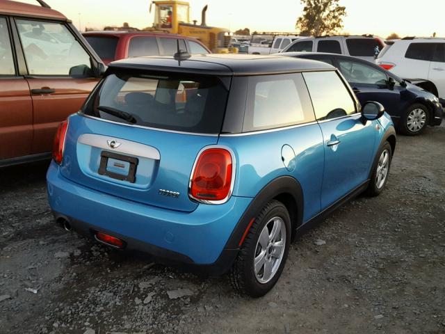 WMWXM5C52FT941221 - 2015 MINI COOPER BLUE photo 4