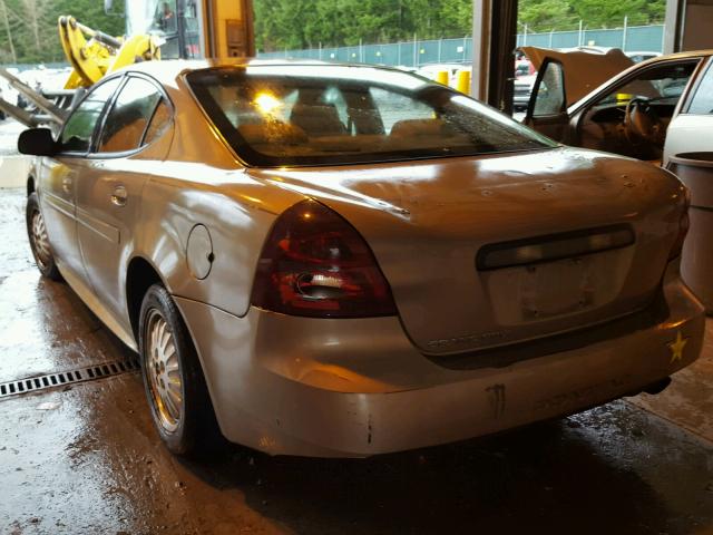 2G2WP552561310868 - 2006 PONTIAC GRAND PRIX BEIGE photo 3