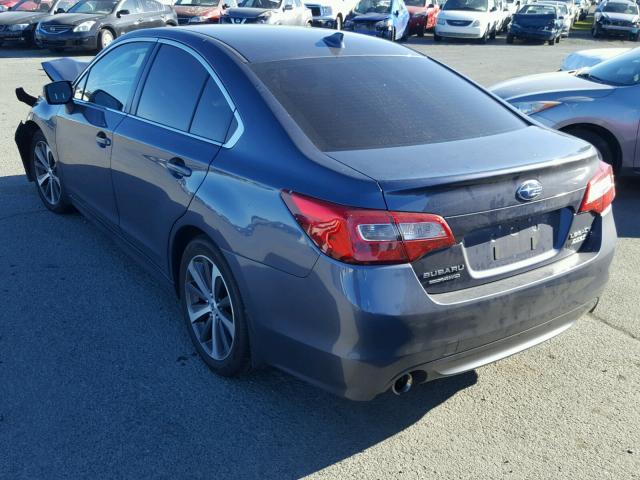 4S3BNAN66G3042453 - 2016 SUBARU LEGACY 2.5 GRAY photo 3