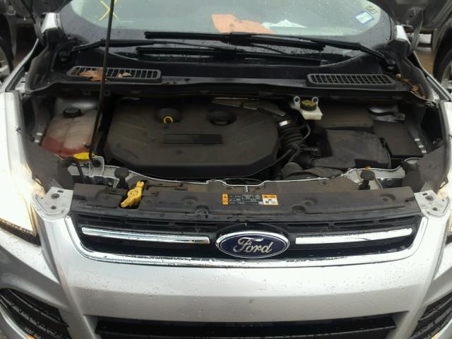 1FMCU0H99DUA58607 - 2013 FORD ESCAPE SEL SILVER photo 7