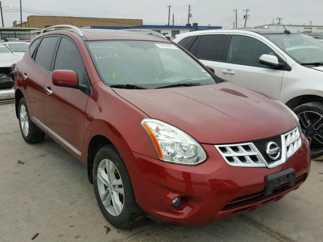 JN8AS5MTXDW532959 - 2013 NISSAN ROGUE S RED photo 1