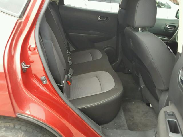 JN8AS5MTXDW532959 - 2013 NISSAN ROGUE S RED photo 6