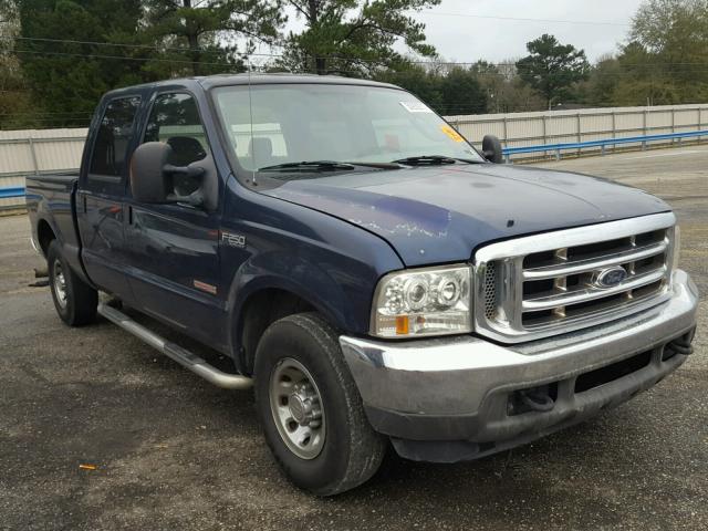 1FTNW20P34EB78622 - 2004 FORD F250 SUPER BLUE photo 1