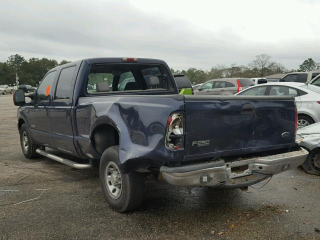 1FTNW20P34EB78622 - 2004 FORD F250 SUPER BLUE photo 3