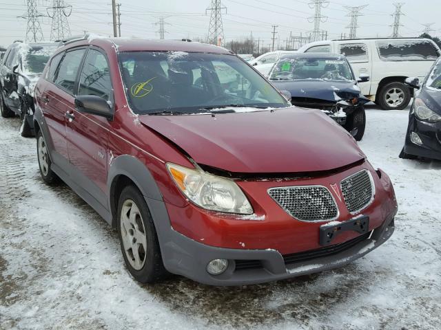 5Y2SL63865Z462795 - 2005 PONTIAC VIBE MAROON photo 1