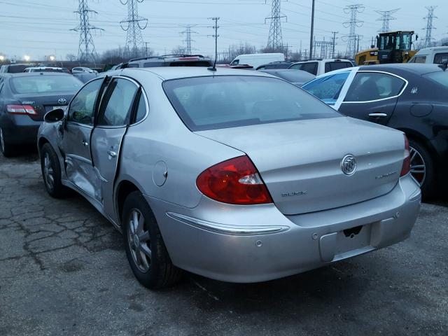 2G4WD582871229943 - 2007 BUICK LACROSSE C SILVER photo 3