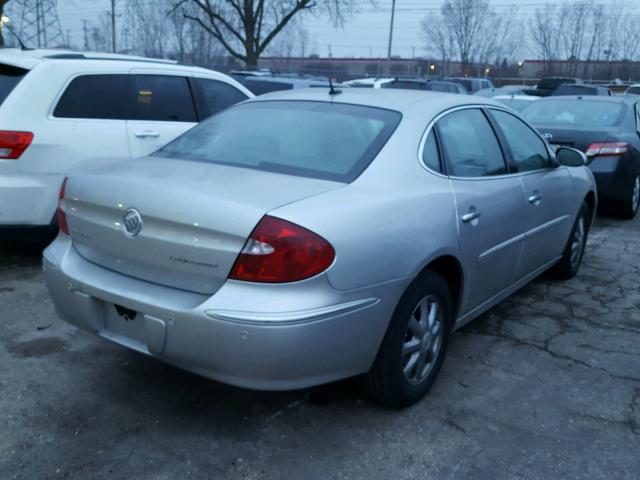 2G4WD582871229943 - 2007 BUICK LACROSSE C SILVER photo 4