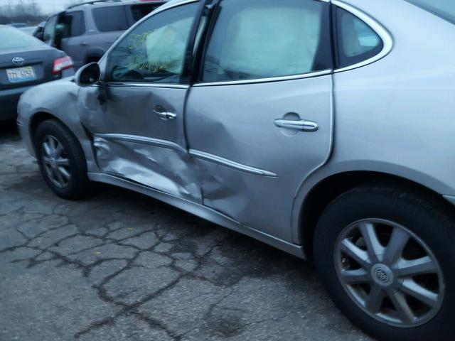 2G4WD582871229943 - 2007 BUICK LACROSSE C SILVER photo 9
