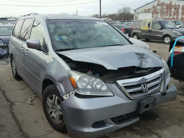 5FNRL38655B062351 - 2005 HONDA ODYSSEY EX GREEN photo 1