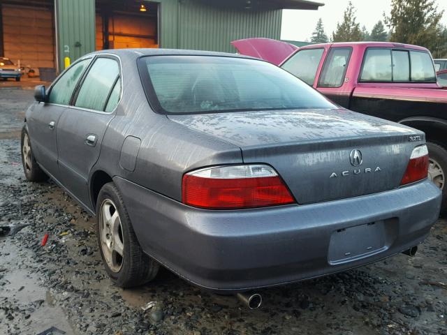 19UUA56613A088676 - 2003 ACURA 3.2TL GRAY photo 3