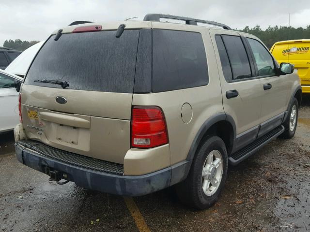 1FMZU63K33ZA11484 - 2003 FORD EXPLORER X GOLD photo 4