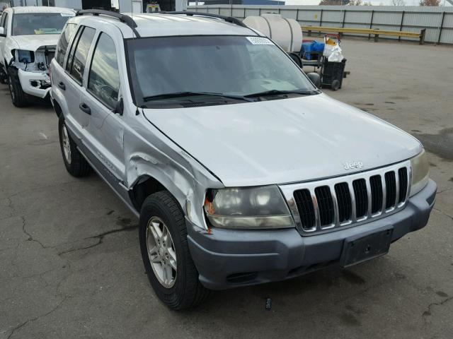 1J4GX48S92C270945 - 2002 JEEP GRAND CHER SILVER photo 1