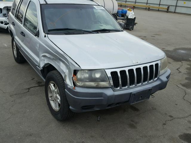 1J4GX48S92C270945 - 2002 JEEP GRAND CHER SILVER photo 9