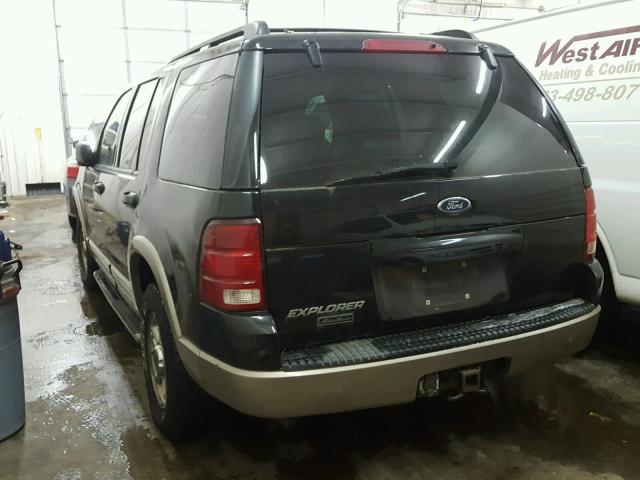 1FMZU74K42ZC77146 - 2002 FORD EXPLORER E BLUE photo 3