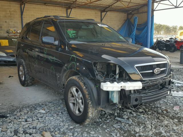 KNDJD733255494993 - 2005 KIA SORENTO EX BLACK photo 1