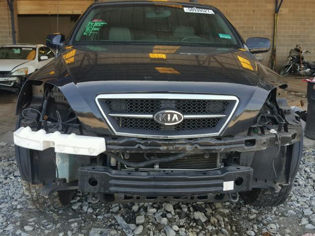 KNDJD733255494993 - 2005 KIA SORENTO EX BLACK photo 9