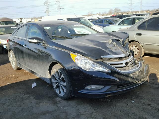 5NPEC4ACXEH813210 - 2014 HYUNDAI SONATA SE BLACK photo 1