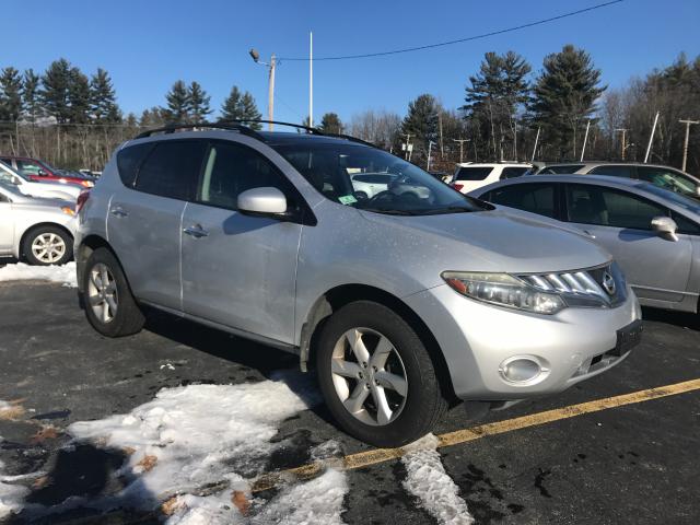 JN8AZ18W59W119007 - 2009 NISSAN MURANO S SILVER photo 1