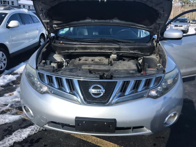 JN8AZ18W59W119007 - 2009 NISSAN MURANO S SILVER photo 8