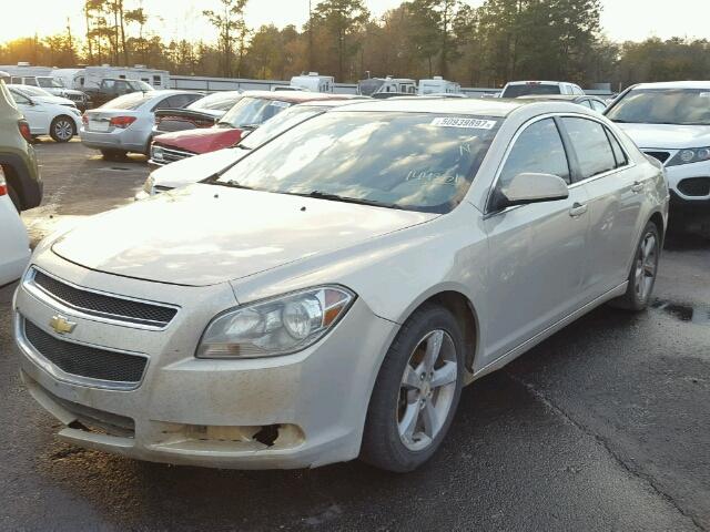 1G1ZC5EU6BF144331 - 2011 CHEVROLET MALIBU 1LT GOLD photo 2