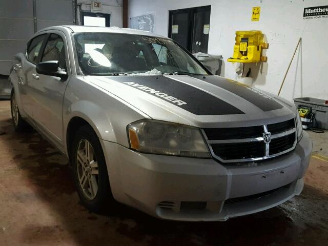 1B3LC56R08N538964 - 2008 DODGE AVENGER SX SILVER photo 1