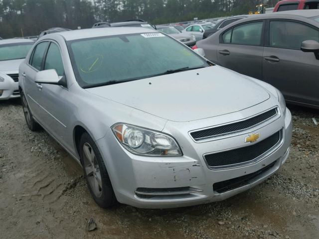 1G1ZC5E0XCF387512 - 2012 CHEVROLET MALIBU 1LT SILVER photo 1