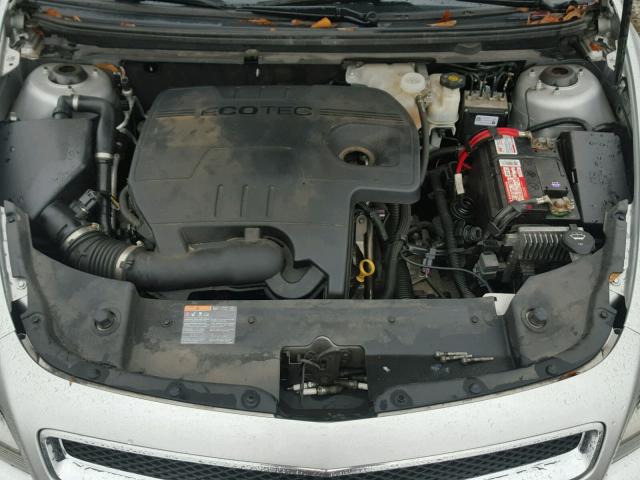 1G1ZC5E0XCF387512 - 2012 CHEVROLET MALIBU 1LT ვერცხლისფერი ფოტო 7