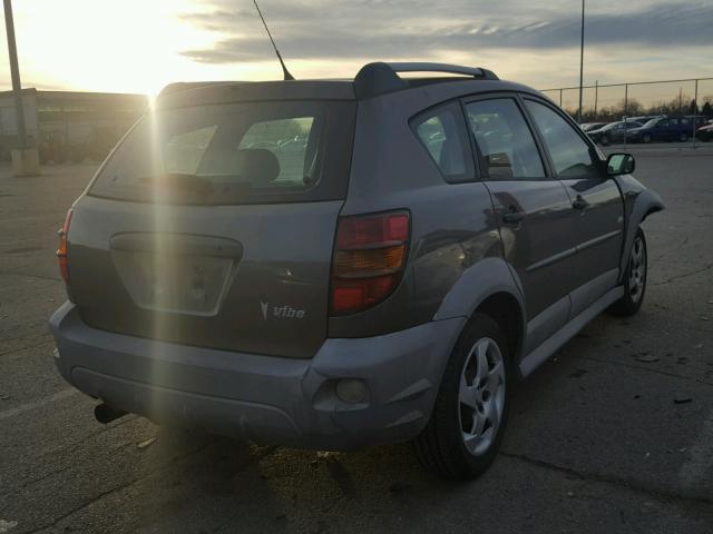 5Y2SL65837Z437434 - 2007 PONTIAC VIBE GRAY photo 4