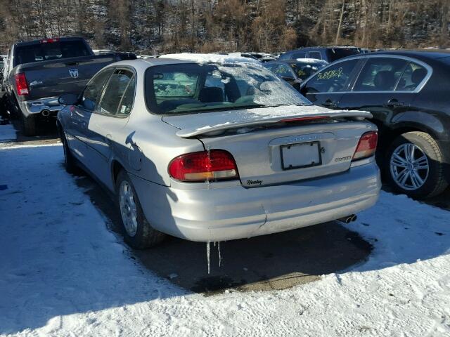 1G3WS52H7YF259226 - 2000 OLDSMOBILE INTRIGUE G SILVER photo 3