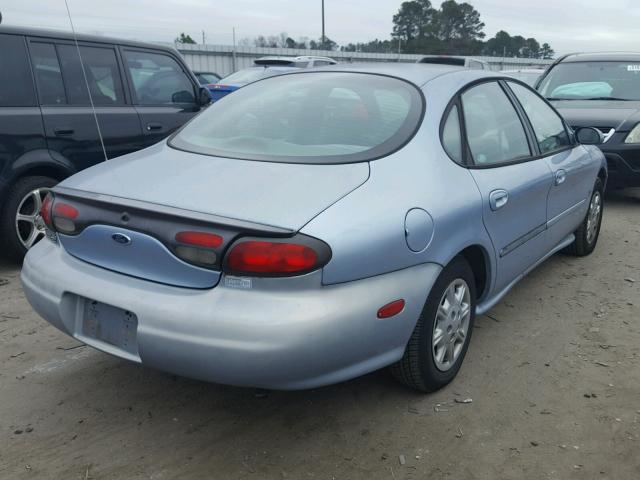 1FAFP52S0WA160910 - 1998 FORD TAURUS LX BLUE photo 4