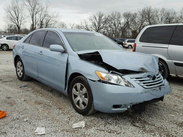 4T1BE46K88U766228 - 2008 TOYOTA CAMRY CE BLUE photo 1