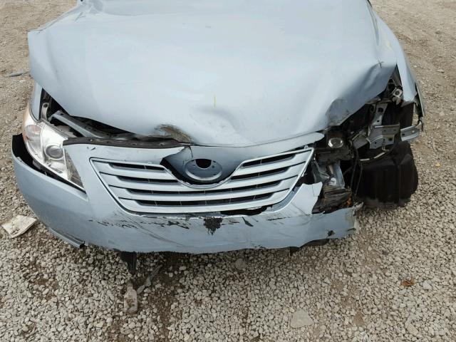 4T1BE46K88U766228 - 2008 TOYOTA CAMRY CE BLUE photo 7