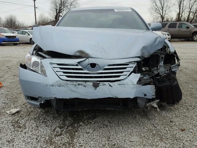 4T1BE46K88U766228 - 2008 TOYOTA CAMRY CE BLUE photo 9