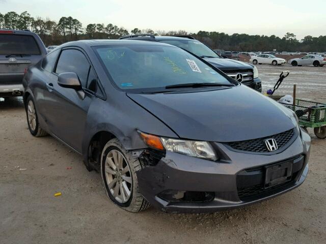 2HGFG3B8XCH558126 - 2012 HONDA CIVIC EX GRAY photo 1