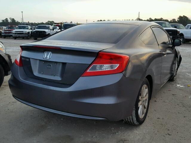 2HGFG3B8XCH558126 - 2012 HONDA CIVIC EX ნაცრისფერი ფოტო 4
