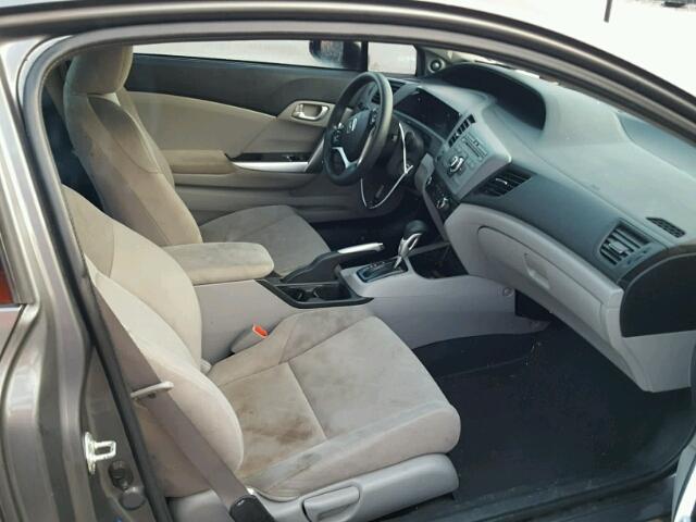 2HGFG3B8XCH558126 - 2012 HONDA CIVIC EX ნაცრისფერი ფოტო 5
