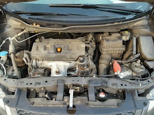 2HGFG3B8XCH558126 - 2012 HONDA CIVIC EX ნაცრისფერი ფოტო 7