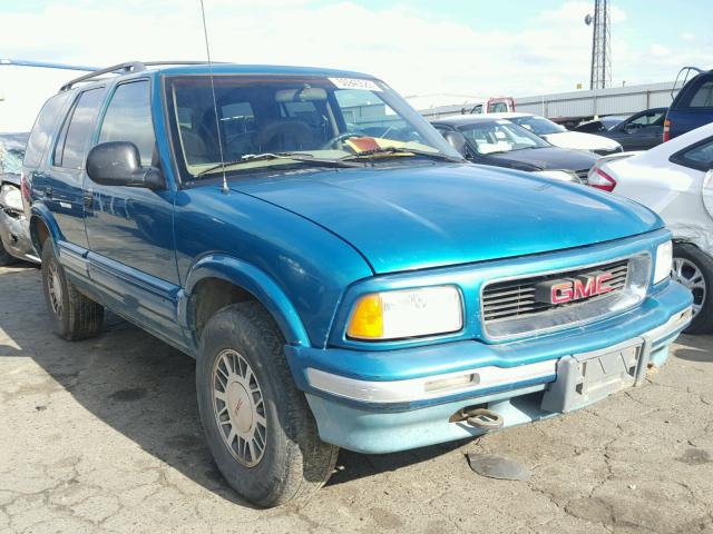 1GKDT13W1S2556523 - 1995 GMC JIMMY GREEN photo 1