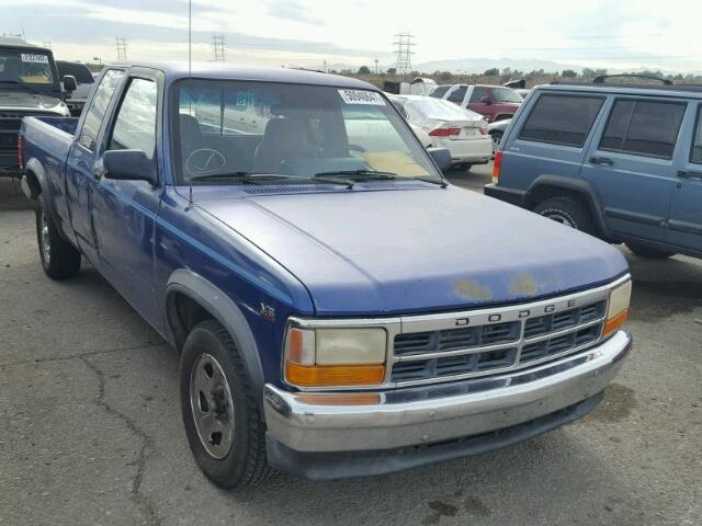 1B7GL23X3RW102090 - 1994 DODGE DAKOTA BLUE photo 1