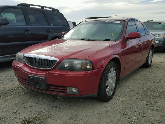 1LNHM87A24Y662721 - 2004 LINCOLN LS 勃艮第红 照片 2