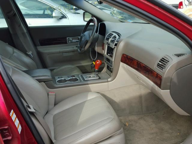 1LNHM87A24Y662721 - 2004 LINCOLN LS 勃艮第红 照片 5