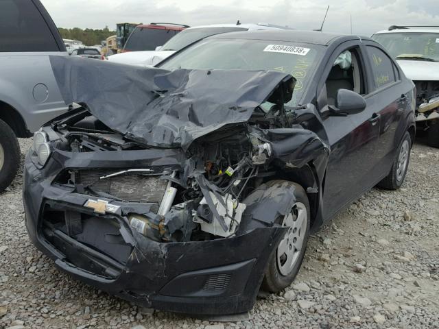 1G1JA5SH9F4155836 - 2015 CHEVROLET SONIC LS 灰色 照片 2