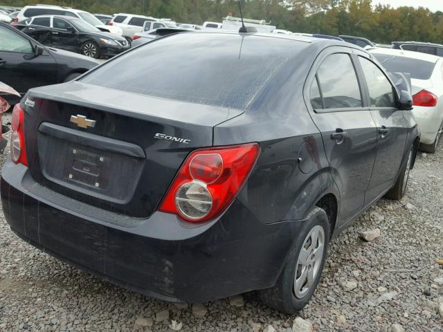 1G1JA5SH9F4155836 - 2015 CHEVROLET SONIC LS 灰色 照片 4