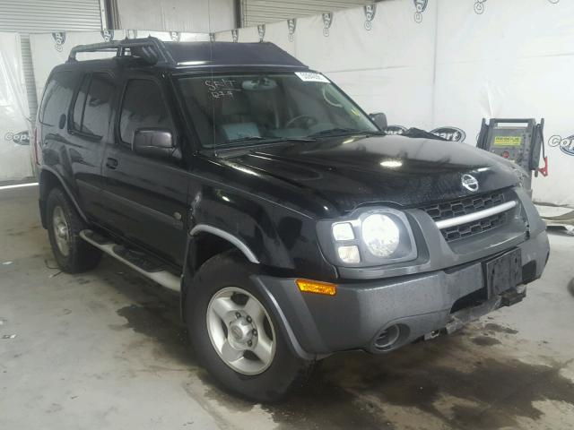 5N1ED28T93C673923 - 2003 NISSAN XTERRA XE BLACK photo 1