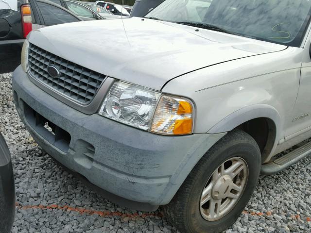 1FMZU62E92ZC49494 - 2002 FORD EXPLORER X SILVER photo 10