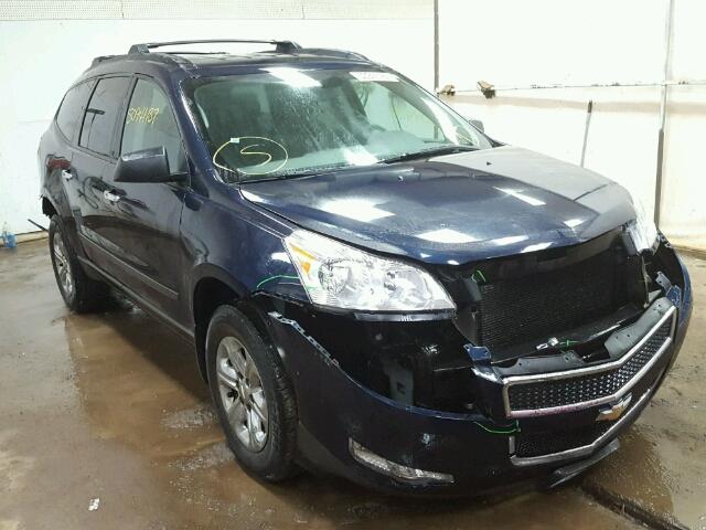 1GNKVEED2BJ269351 - 2011 CHEVROLET TRAVERSE L BLUE photo 1