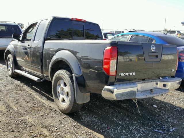 1N6BD06T38C401600 - 2008 NISSAN FRONTIER K BLACK photo 3