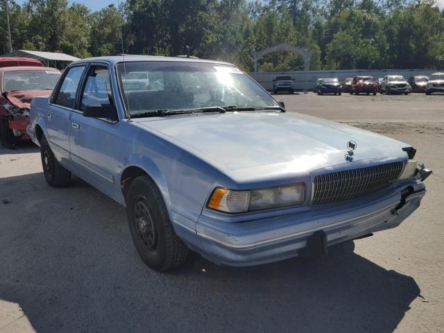 1G4AG55N0P6450316 - 1993 BUICK CENTURY SP BLUE photo 1